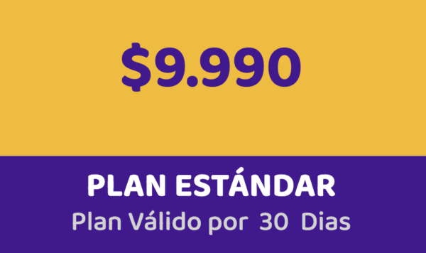 Plan Estádar válido por 6 meses
